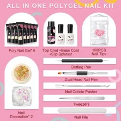 Merkloos Nagels Set - 8 Kleuren - Nagels Starter Set - Met Toplaag, Basislaag, Slipoplossing, Nagelverlengingsgel, Gel Builder - Voor DIY Voor Beginners - Beste Cadeau 20 Merkloos Nagels Set - 8 Kleuren - Nagels Starter Set - Met Toplaag, Basislaag, Slipoplossing, Nagelverlengingsgel, Gel Builder - Voor DIY Voor Beginners - Beste Cadeau -Glam Make-up Verkoop 1200x1200 511