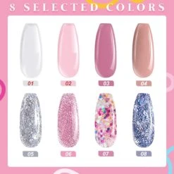 Merkloos Nagels Set - 8 Kleuren - Nagels Starter Set - Met Toplaag, Basislaag, Slipoplossing, Nagelverlengingsgel, Gel Builder - Voor DIY Voor Beginners - Beste Cadeau 22 Merkloos Nagels Set - 8 Kleuren - Nagels Starter Set - Met Toplaag, Basislaag, Slipoplossing, Nagelverlengingsgel, Gel Builder - Voor DIY Voor Beginners - Beste Cadeau -Glam Make-up Verkoop 1200x1200 512