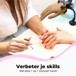 Quevo - Oefenhand Voor Nagels - Nailtrainer - 100 Nageltips - Nagelstickers - Nagelknipper 10 Quevo - Oefenhand Voor Nagels - Nailtrainer - 100 Nageltips - Nagelstickers - Nagelknipper -Glam Make-up Verkoop 1200x1200 554
