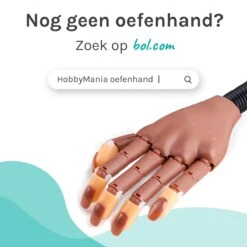 Nagel Tips - Oefenhand Nageltips - Kunstnagels - Nailtrainer - Nail Tips - 100 Stuks -Glam Make-up Verkoop 1200x1200 584