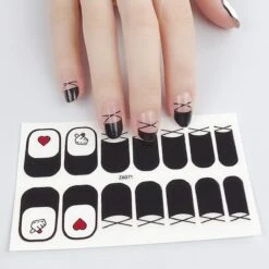 GUAPÀ® Nagelstickers & Nail Wraps - Nagelstickers Hartjes En Vormpjes - Nail Art - Nagel Folie - Diverse Kleuren Nail Wrap - 20 Vellen Nagelstickers -Glam Make-up Verkoop 1200x1200 607