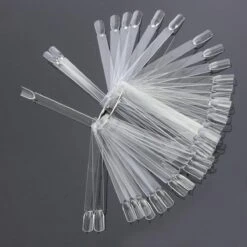 Merkloos Nagel Display - Nagel Waaier - Nagellak Waaier - Nagelwaaier - Set Van 50 Op Ring -Glam Make-up Verkoop 1200x1200 648