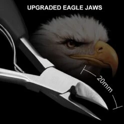 WVspecials® Professionele Blauwe Nagelschaar - Kalknagel Schaar - Ingegroeide Teennagel - Nageltang Groot -Nagelschaar Voor Harde Nagels - Teennagel - Nageltang - Nagelschaartje - Nagelschaar - Kalknagels - Schaar - Hand Verzorging - Nagelknipper -Glam Make-up Verkoop 1200x1200 701