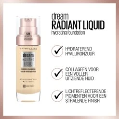 Maybelline Dream Radiant Liquid - 054 Toffee - Foundation Geschikt Voor De Droge Huid Met Hyaluronzuur - 30 Ml 21 Maybelline Dream Radiant Liquid - 054 Toffee - Foundation Geschikt Voor De Droge Huid Met Hyaluronzuur - 30 Ml -Glam Make-up Verkoop 1200x1200 716