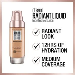 Maybelline Dream Radiant Liquid - 054 Toffee - Foundation Geschikt Voor De Droge Huid Met Hyaluronzuur - 30 Ml 33 Maybelline Dream Radiant Liquid - 054 Toffee - Foundation Geschikt Voor De Droge Huid Met Hyaluronzuur - 30 Ml -Glam Make-up Verkoop 1200x1200 725