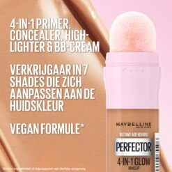 Maybelline Instant Anti-Age Perfector 4-in-1 Glow Light - Primer, Concealer, Highlighter En BB-Cream In één - 20 Ml -Glam Make-up Verkoop 1200x1200 798