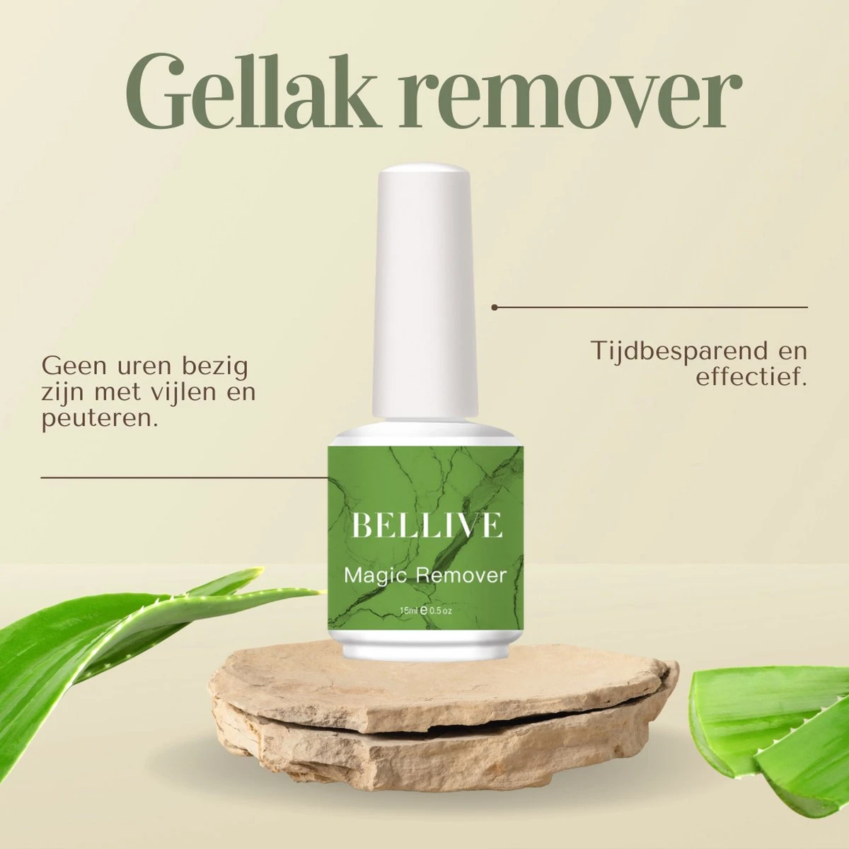 Merkloos Magic Soak Off Nailpolish Remover - Gellak Remover - Gellak Cleaner - Gellak Verwijderen - Gellak Remover - 15ml 1 Merkloos Magic Soak Off Nailpolish Remover - Gellak Remover - Gellak Cleaner - Gellak Verwijderen - Gellak Remover - 15ml