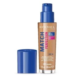 Rimmel London Match Perfection Foundation 502 Caramel -Glam Make-up Verkoop 1200x1200 898