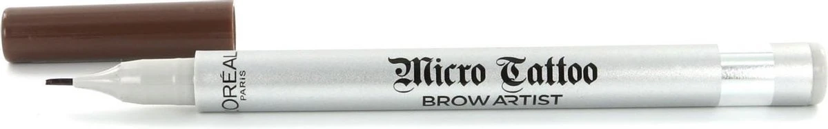 L'Oréal Brow Artist Micro Tattoo Wenkbrauwpotlood - 105 Brunette 1 L'Oréal Brow Artist Micro Tattoo Wenkbrauwpotlood - 105 Brunette