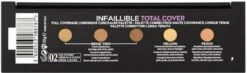 L'Oréal Paris LMU Inf.TCover Conceal.palette 2 Dark S Concealermake-up -Glam Make-up Verkoop 1200x357