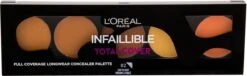 L'Oréal Paris LMU Inf.TCover Conceal.palette 2 Dark S Concealermake-up -Glam Make-up Verkoop 1200x367