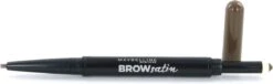 Maybelline Brow Satin Duo - 02 Medium Brown - Bruin - Wenkbrauwpotlood En Poeder -Glam Make-up Verkoop 1200x368 1