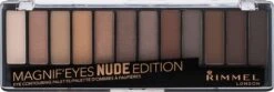 Rimmel London MagnifEyes Oogschaduw - 001 Nude Edition -Glam Make-up Verkoop 1200x405 1