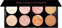 MAKEUP REVOLUTION Ultra Blush Palette Golden Sugar, 13 G 6 MAKEUP REVOLUTION Ultra Blush Palette Golden Sugar, 13 G -Glam Make-up Verkoop 1200x539
