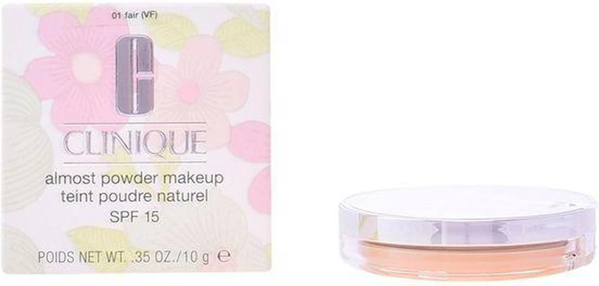 Clinique Almost Powder SPF 15 - Fair - Make-uppoeder 2 Clinique Almost Powder SPF 15 - Fair - Make-uppoeder - Afbeelding 2