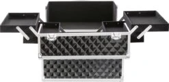 AREBOS Cosmeticakoffer Beauty Case Multikoffer 15 L Zwart -Glam Make-up Verkoop 1200x585 3