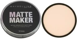 Maybelline Matte Maker Mattifying Powder - 10 Classic Ivory -Glam Make-up Verkoop 1200x619