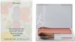 Clinique Blushing Blush Powder Blush - 107 Sunset Glow -Glam Make-up Verkoop 1200x670 1