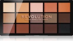 Makeup Revolution - Palette Eye Shadow Re-Loaded (Palette Basic Mattes) 15 X 1.1 G -Glam Make-up Verkoop 1200x685