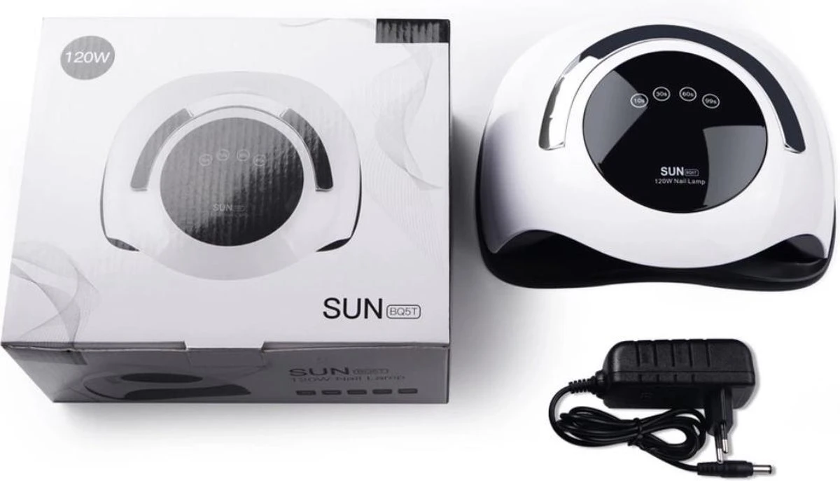 Nageldroger 120 Watt LED UV Inclusief Manicure- Pedicure Set - Professioneel - Nagel Lamp LED - Professionele Nageldroger - Ledlamp - Gel Nagellak - Gelpolish - Gel Nagels - Builder Gel - Acryl 2 Nageldroger 120 Watt LED UV Inclusief Manicure- Pedicure Set - Professioneel - Nagel Lamp LED - Professionele Nageldroger - Ledlamp - Gel Nagellak - Gelpolish - Gel Nagels - Builder Gel - Acryl - Afbeelding 2