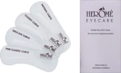 Herome Eye Care Wenkbrauwsjablonen Brow Stencils - Creëer De Perfecte Wenkbrauwen - 4 Stuks