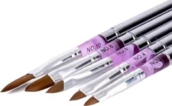 Merkloos Kwalitatieve Acryl Penseel - Nageldecoratie Pen - #8 Pink Diamond 9 Merkloos Kwalitatieve Acryl Penseel - Nageldecoratie Pen - #8 Pink Diamond -Glam Make-up Verkoop 1200x741