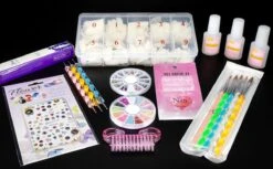 Acrylnagels StartersPakket |B| 120 Delig | 90 Colors | Acryl Nagels Set | Acryl Starter Kit | Nail Art Pakket | 500 Franse Nageltips | Manicure Set Voor Nail Art Kit | Nagel Decoratie | Acryl Poeder -Glam Make-up Verkoop 1200x745