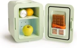 CREATE KOELKAST MINI BOX - Minikoelkast Voor Cosmetica 4L - Koud En Warm - Pastel Groen -Glam Make-up Verkoop 1200x753 4