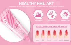 Polygel- 6 KLEUREN SET - 15 ML - Polygel Kit - Polygel Nagels - Polygel Kleuren -Glam Make-up Verkoop 1200x762