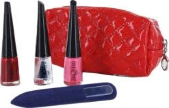 Herome Valentijn Set - 2 Nagellak Kleuren, Protecting Top Coat, Glass Nail File Mini -Glam Make-up Verkoop 1200x769