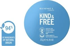 Rimmel London KIND & FREE Vegan Pressed Powder Gezichtspoeder 01 Translucent -Glam Make-up Verkoop 1200x790