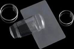 Merkloos Jinius ® - Nagelstempel Doorzichtig - Dubbele Siliconen Gel Stamper - French Manicure Tip Stempel - Nagelstempel Met Schraper - Nail Art Jelly Stamp - Nagel Stempel Kussen -Glam Make-up Verkoop 1200x791 2