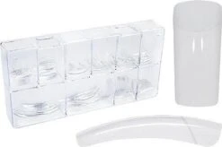 Merkloos Nageltips Set - 500 Stuks Transparant / Clear In Stevige Tipbox - Tips Voor Acryl Nagels & Gelnagels - Hoge Kwaliteit - Professionele Markt -Glam Make-up Verkoop 1200x797