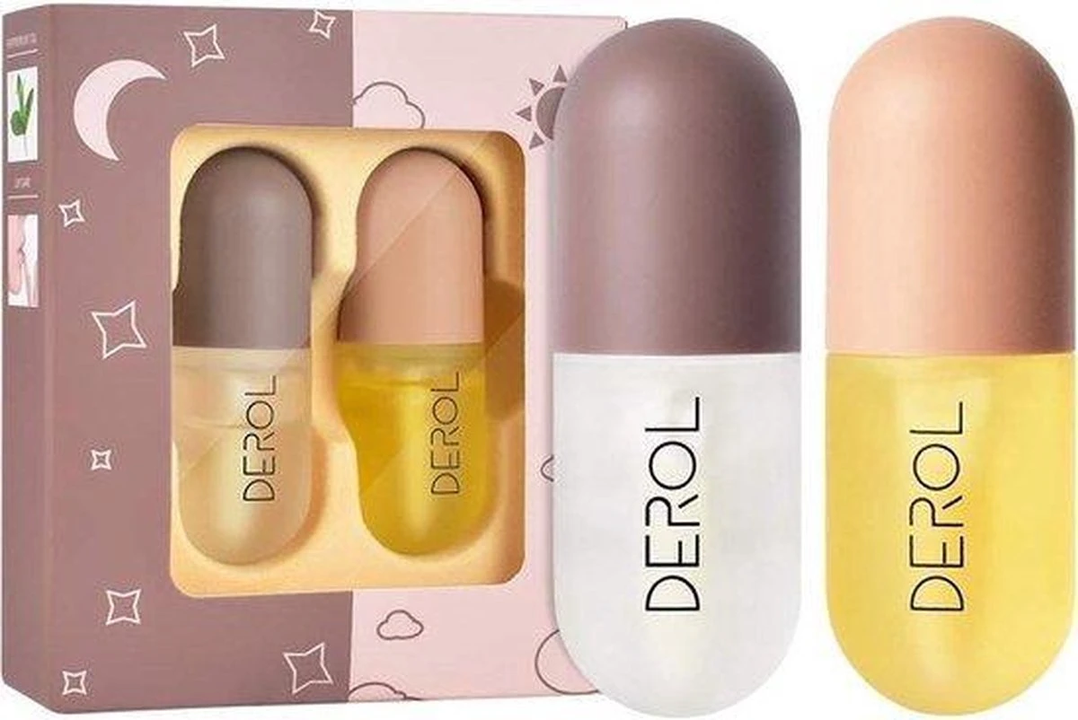 2 Stuks DAG En Nacht Lip Plumpers | Natuurlijke Lip Plumpers | 50% Vollere Lippen In 2 Min | Lip Filler | Lipgloss | Lip Maximizer | Cadeautip | In Een Schattige Cadeauverpakking! 7 2 Stuks DAG En Nacht Lip Plumpers | Natuurlijke Lip Plumpers | 50% Vollere Lippen In 2 Min | Lip Filler | Lipgloss | Lip Maximizer | Cadeautip | In Een Schattige Cadeauverpakking! - Afbeelding 7