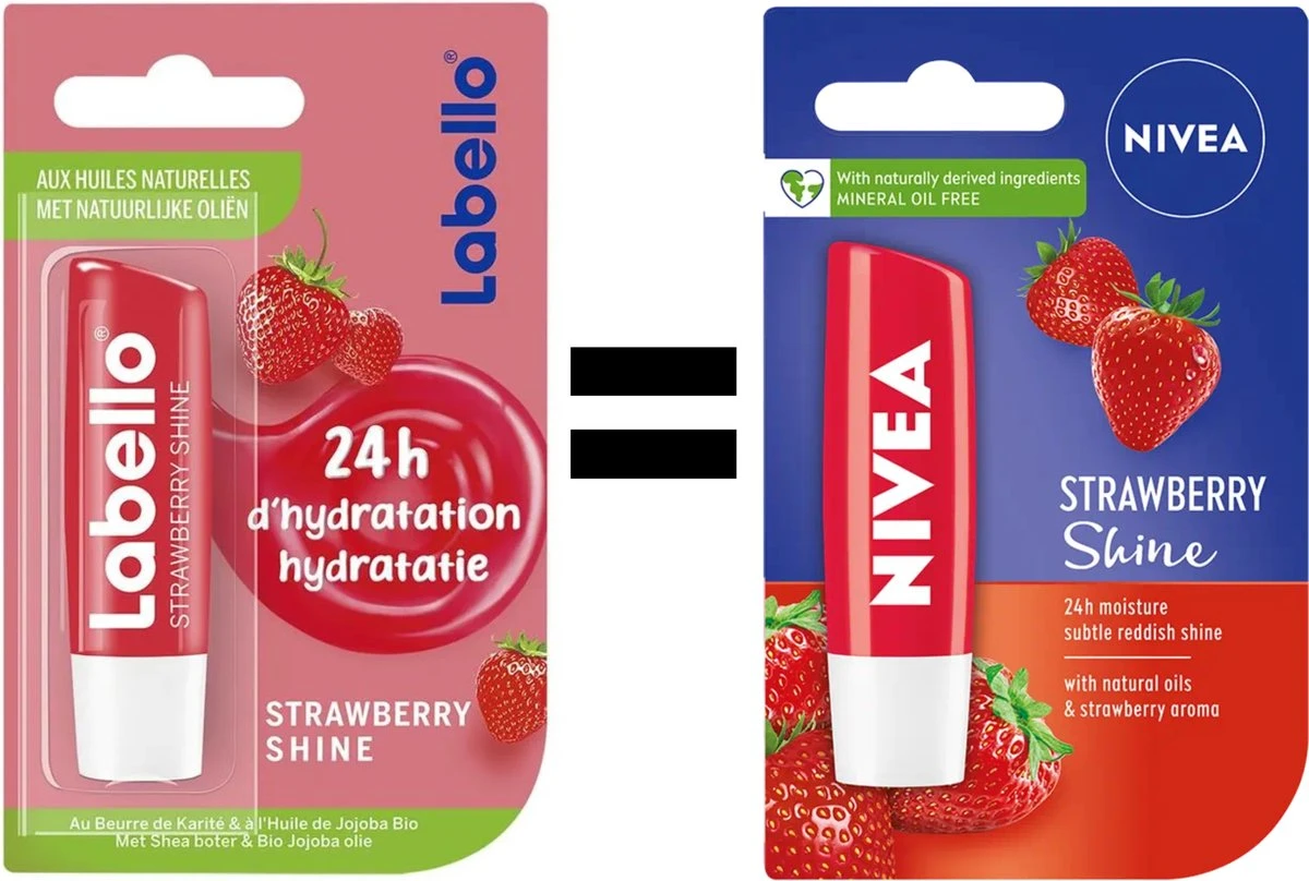 Nivea - Labello Strawberry Shine Lippenbalsem - 5,5 Ml Stick - Lipbalsem - Lipbalm - Lipverzorging - Verrijkt Met Shea Boter En Bio Jojoba Olie 3 Nivea - Labello Strawberry Shine Lippenbalsem - 5,5 Ml Stick - Lipbalsem - Lipbalm - Lipverzorging - Verrijkt Met Shea Boter En Bio Jojoba Olie - Afbeelding 3
