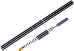 Nagel Polygel Tool - Gel Penseel - Nail Poly Gel Tool - 2 In 1 Kwast Met Spatel -Glam Make-up Verkoop 1200x819