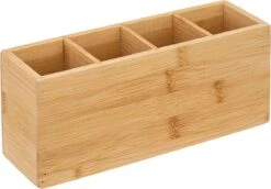 Five® Make-up Kwastenhouder Bamboe - Hout - Sorteervakken & Duurzaam -Glam Make-up Verkoop 1200x834 2