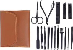 16 Delig Manicure Set Met Gezichtsmasker- Nagelset -Nagelvijl - Nagelknipper- Nagelschaar - Pincet- Manicureset Met Luxe Etui Voor Nagel 23 16 Delig Manicure Set Met Gezichtsmasker- Nagelset -Nagelvijl - Nagelknipper- Nagelschaar - Pincet- Manicureset Met Luxe Etui Voor Nagel -Glam Make-up Verkoop 1200x838