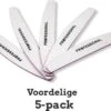 Professionele Nagelvijl 5pcs - Moon #180/240 - Top Kwaliteit - Gratis Verzending