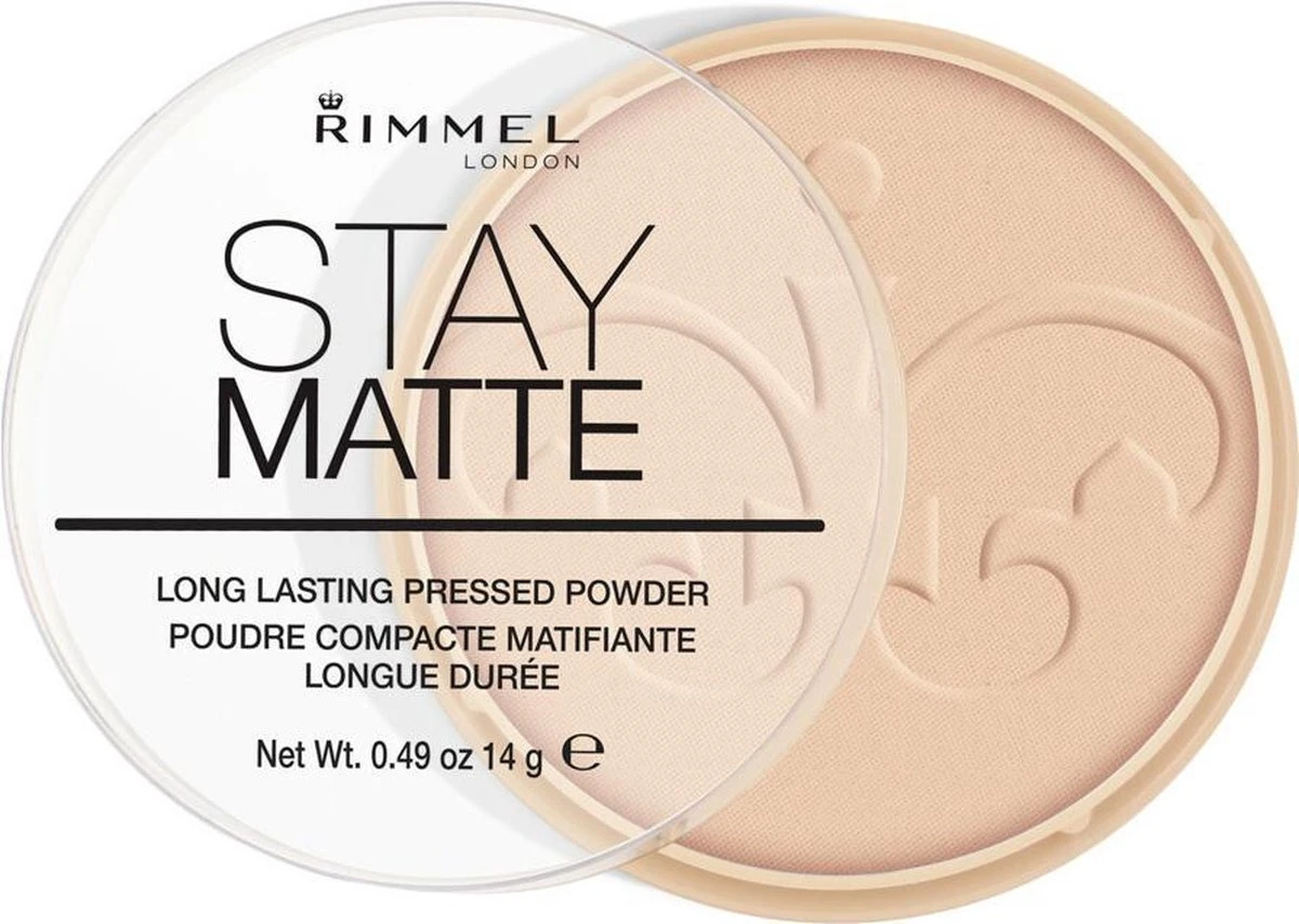 Rimmel London Stay Matte Pressed Powder - 003 Peach Glow 13 Rimmel London Stay Matte Pressed Powder - 003 Peach Glow - Afbeelding 13