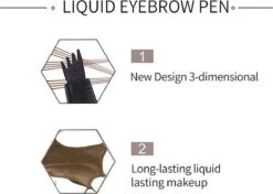 Joya Beauty® Microblading Eyebrow Tattoo Pen | Waterproof Tattoo Wenkbrauw Pen | Wenkbrauwpen | Kleur 3: Chestnut -Glam Make-up Verkoop 1200x855