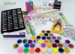 Acrylnagels StartersPakket |B| 120 Delig | 90 Colors | Acryl Nagels Set | Acryl Starter Kit | Nail Art Pakket | 500 Franse Nageltips | Manicure Set Voor Nail Art Kit | Nagel Decoratie | Acryl Poeder -Glam Make-up Verkoop 1200x862
