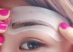 Merkloos Wenkbrauw Sjablonen (set Van 3) - Epileren - Wenkbrauwen Tekenen - Wenkbrauwpotlood - DisQounts -Glam Make-up Verkoop 1200x865 6