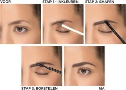 L'Oréal Paris Unbelieva Brow Wenkbrauwgel - 104 Chatain - Licht Bruin - Waterproof - 3.4 Ml -Glam Make-up Verkoop 1200x867 2