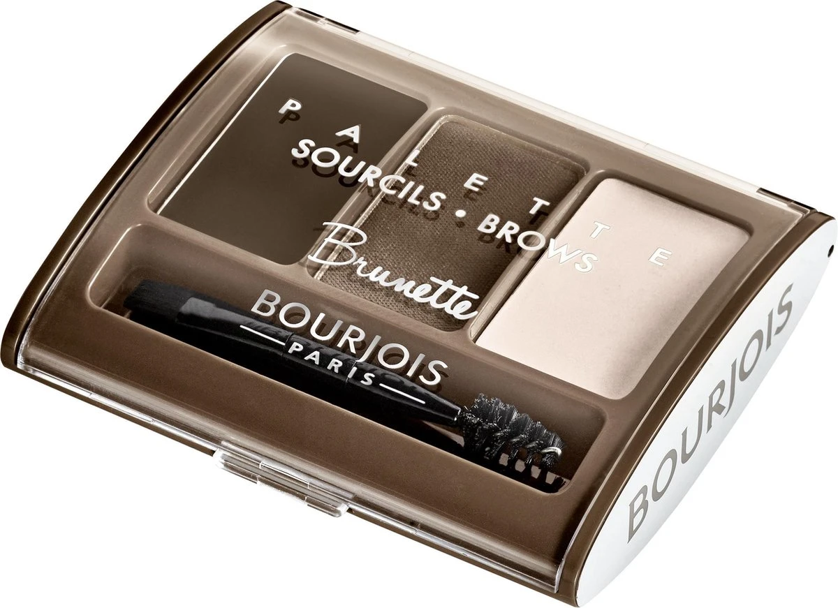Bourjois Brow Palette Wenkbrauwmake-up - 2 Brunette 2 Bourjois Brow Palette Wenkbrauwmake-up - 2 Brunette - Afbeelding 2