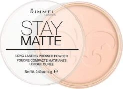 Rimmel London Rimmel - Stay Matte Matte Pressed Powder 14 G 002 Pink Blossom - -Glam Make-up Verkoop 1200x873 1