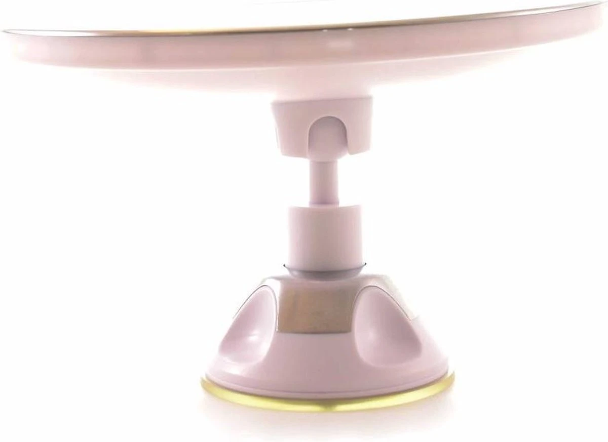 Gérard Brinard Verlichte Spiegel Zuignap LED Spiegel Incl. Batterij & USB Kabel - 7x Vergroting - Ø17cm 2 Gérard Brinard Verlichte Spiegel Zuignap LED Spiegel Incl. Batterij & USB Kabel - 7x Vergroting - Ø17cm - Afbeelding 2