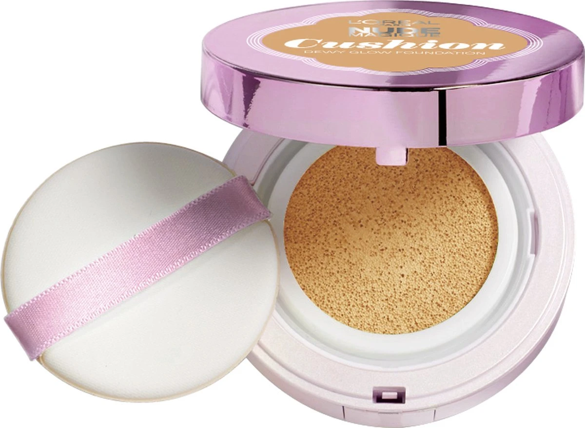 L’Oréal Paris Nude Magique Cushion - 07 Golden Beige - Foundation 3 L’Oréal Paris Nude Magique Cushion - 07 Golden Beige - Foundation - Afbeelding 3