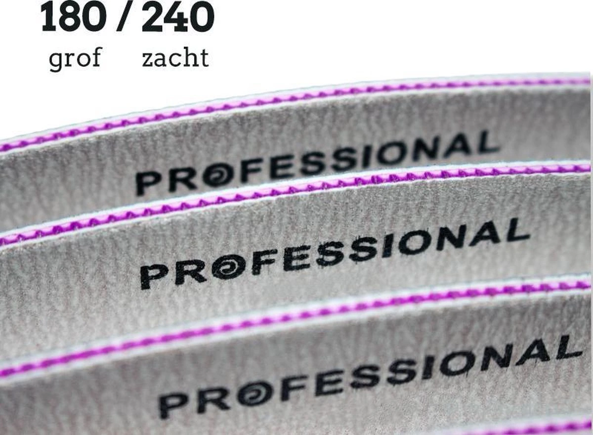 Professionele Nagelvijl 5pcs - Moon #180/240 - Top Kwaliteit - Gratis Verzending 4 Professionele Nagelvijl 5pcs - Moon #180/240 - Top Kwaliteit - Gratis Verzending - Afbeelding 4