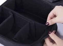 Make-up Koffer - Cosmetica Koffer - Visagie Opbergtas - Beauty Organizer Met Verstelbare Vakken - Roze -Glam Make-up Verkoop 1200x886 3